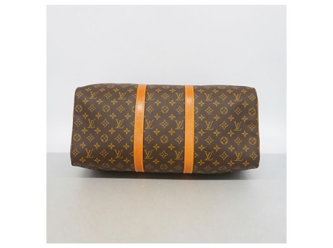 Louis Vuitton Boston Monogram Keepall 50 Marron - vue 3