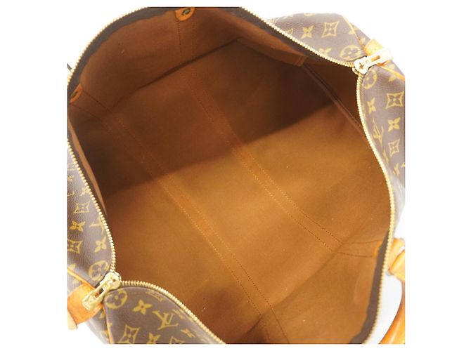 Louis Vuitton Boston Monogram Keepall 50 Marron - vue 4