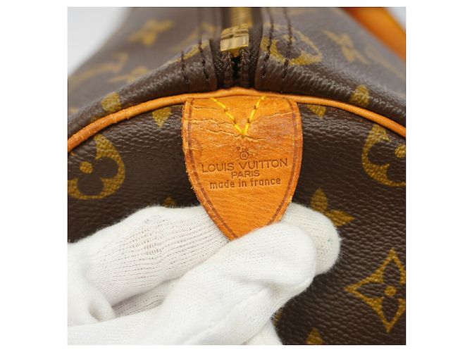 Louis Vuitton Boston Monogram Keepall 50 Marron - vue 5