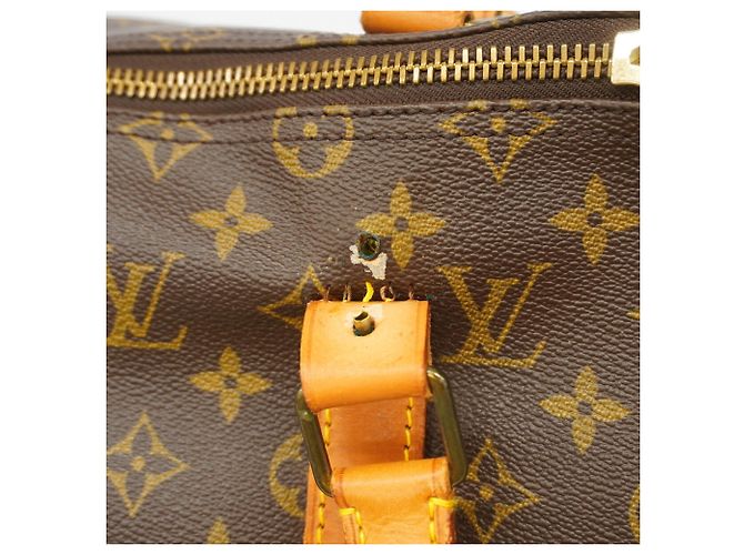 Louis Vuitton Boston Monogram Keepall 50 Marron - vue 6