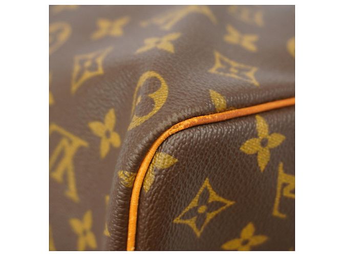 Louis Vuitton Boston Monogram Keepall 50 Marron - vue 7