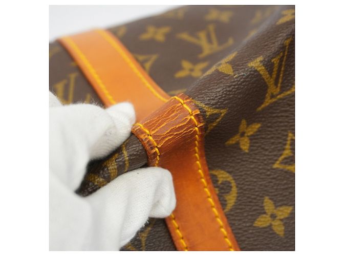Louis Vuitton Boston Monogram Keepall 50 Marron - vue 8