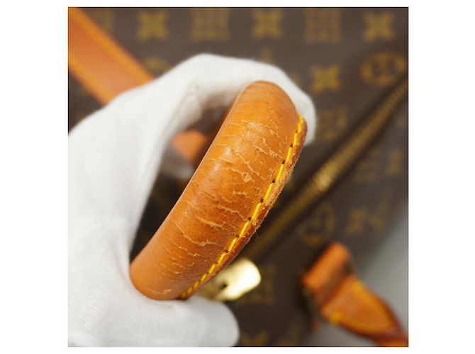 Louis Vuitton Boston Monogram Keepall 50 Marron - vue 9