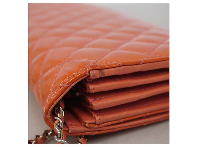 Borsa a tracolla Chanel Brilliant Chain in rosa - vista 6