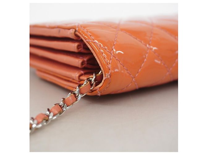 Borsa a tracolla Chanel Brilliant Chain in rosa - vista 7