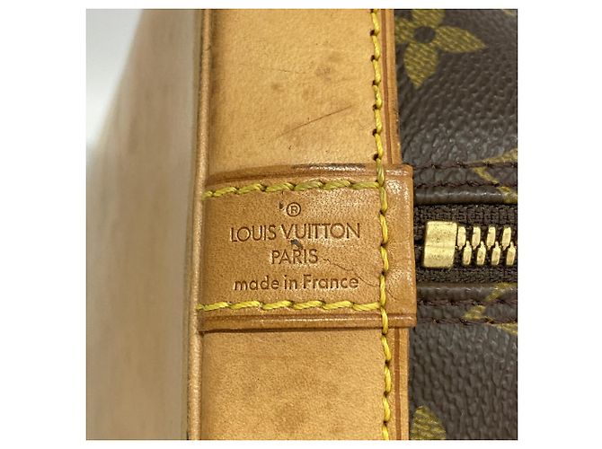 Louis Vuitton Alma Monogram Handtasche M51130 Braun - Ansicht 5