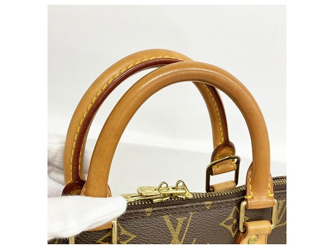Louis Vuitton Alma Monogram Handtasche M51130 Braun - Ansicht 7