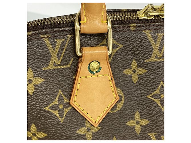 Louis Vuitton Alma Monogram Handtasche M51130 Braun - Ansicht 9