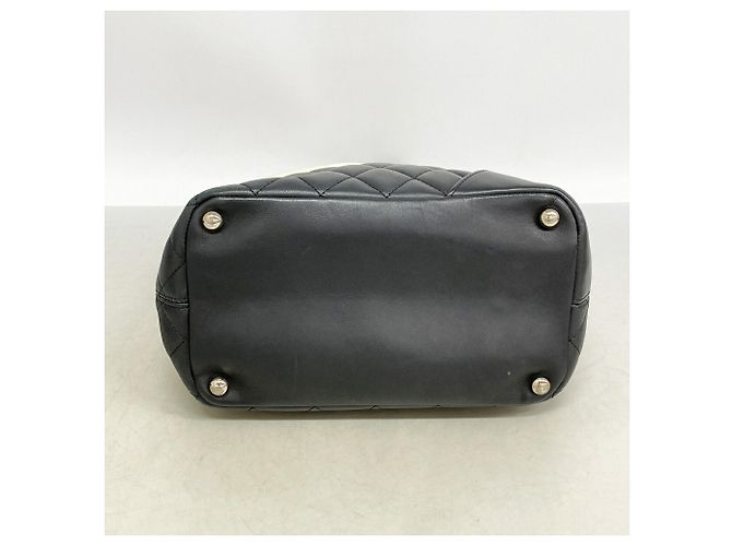 Chanel Cambon Tote Bag aus Lammleder Schwarz - Ansicht 3