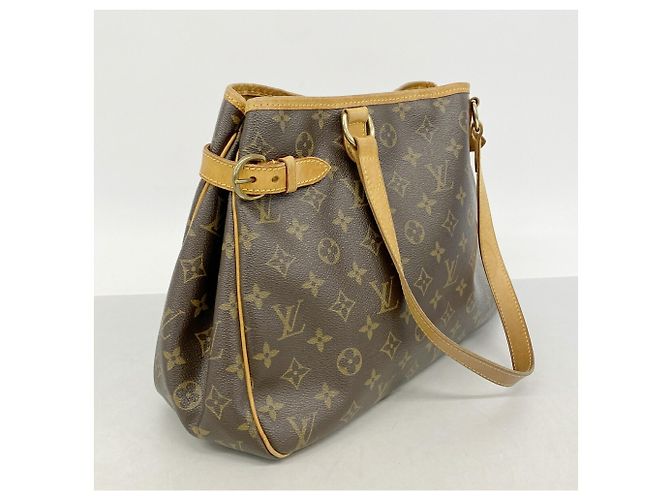 Borsa Tote Orizzontale Louis Vuitton Monogram Batignolles Marrone - vista 2