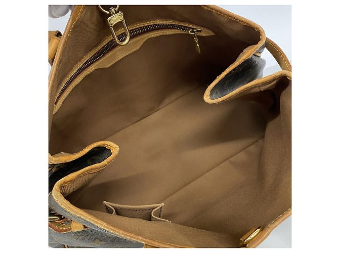 Borsa Tote Orizzontale Louis Vuitton Monogram Batignolles Marrone - vista 4
