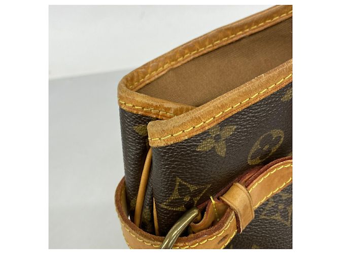 Borsa Tote Orizzontale Louis Vuitton Monogram Batignolles Marrone - vista 7