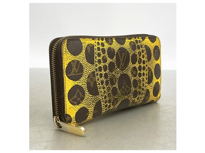 Zippy Cartera larga Louis Vuitton Monogram Pumpkin Dot Amarillo - vista 2