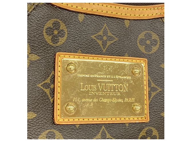 Bolso de hombro Louis Vuitton Monogram Thames GM Castaño - vista 9