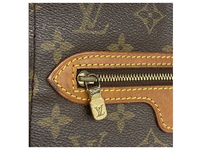 Borsa a tracolla Louis Vuitton Monogram Saint Germain 24 Marrone - vista 10