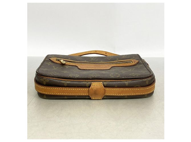 Borsa a tracolla Louis Vuitton Monogram Saint Germain 24 Marrone - vista 3