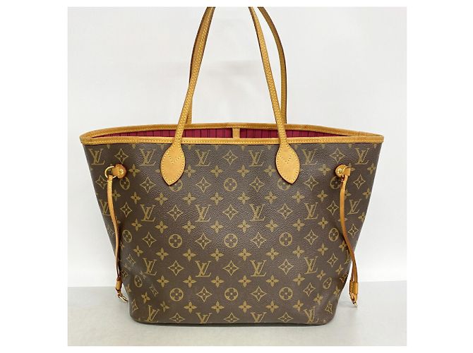Saco Tote Louis Vuitton Monogram Neverfull MM Rosa - vista 12