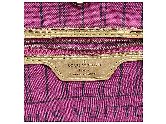 Saco Tote Louis Vuitton Monogram Neverfull MM Rosa - vista 5