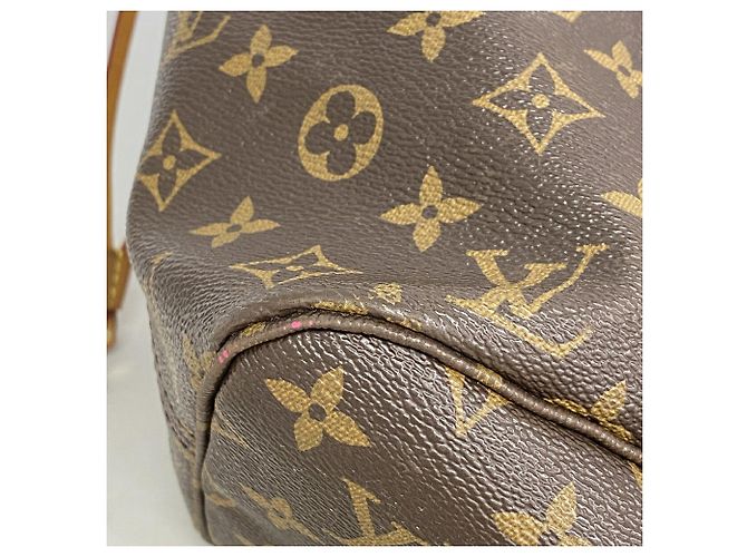 Saco Tote Louis Vuitton Monogram Neverfull MM Rosa - vista 8