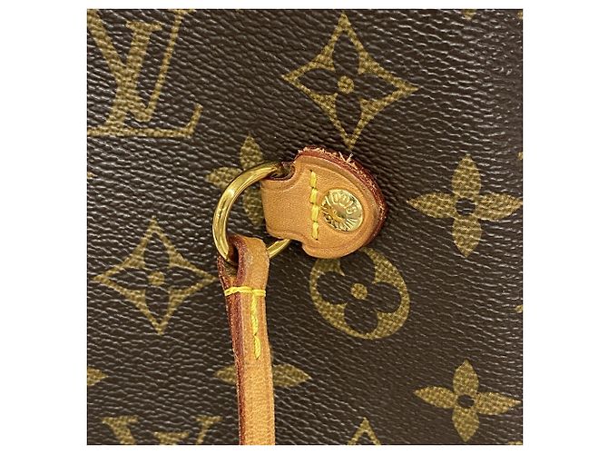 Saco Tote Louis Vuitton Monogram Neverfull MM Rosa - vista 9