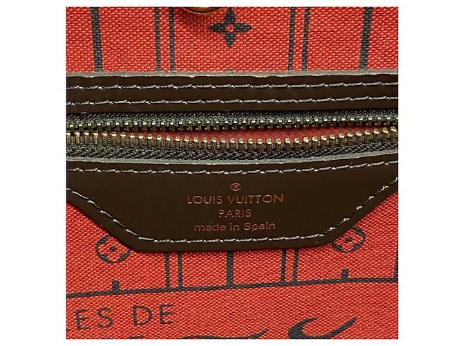 Bolso Tote Louis Vuitton Damier Neverfull MM Damier ebene - vista 5