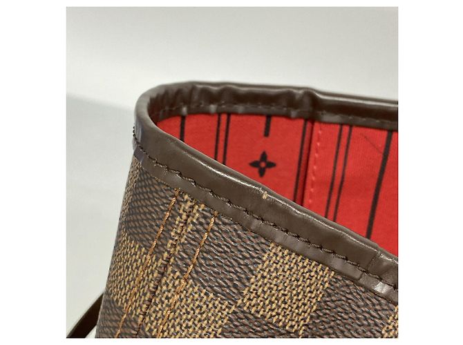 Bolso Tote Louis Vuitton Damier Neverfull MM Damier ebene - vista 9