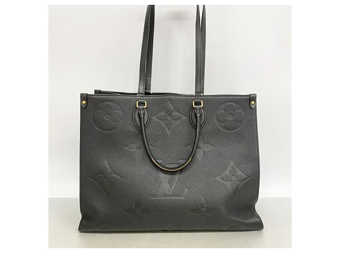 Borsa Tote Louis Vuitton Monogram Empreinte OnTheGo GM Nero - vista 12