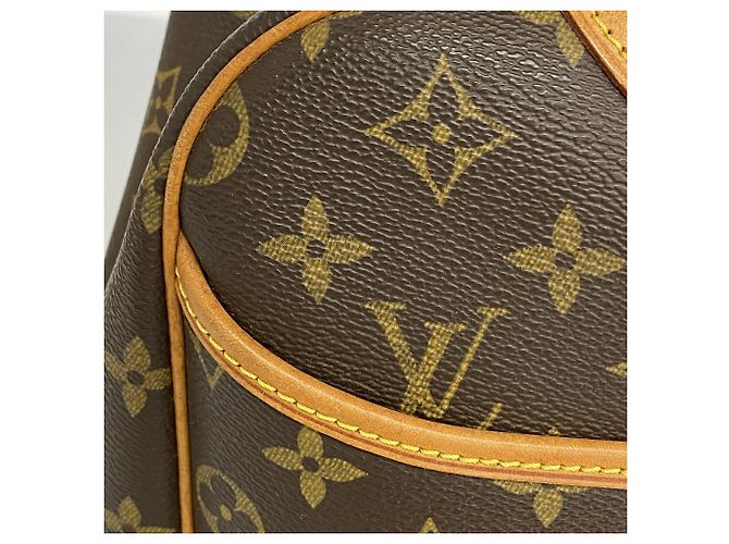 Borsa Louis Vuitton Monogram Deauville Marrone - vista 11