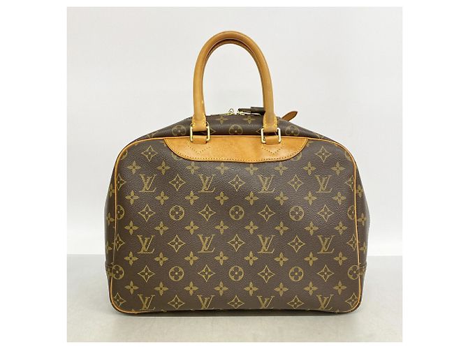 Borsa Louis Vuitton Monogram Deauville Marrone - vista 13