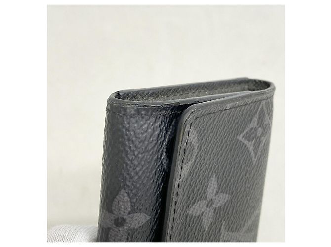 Louis Vuitton Monogram Eclipse Key Case Black - view 6