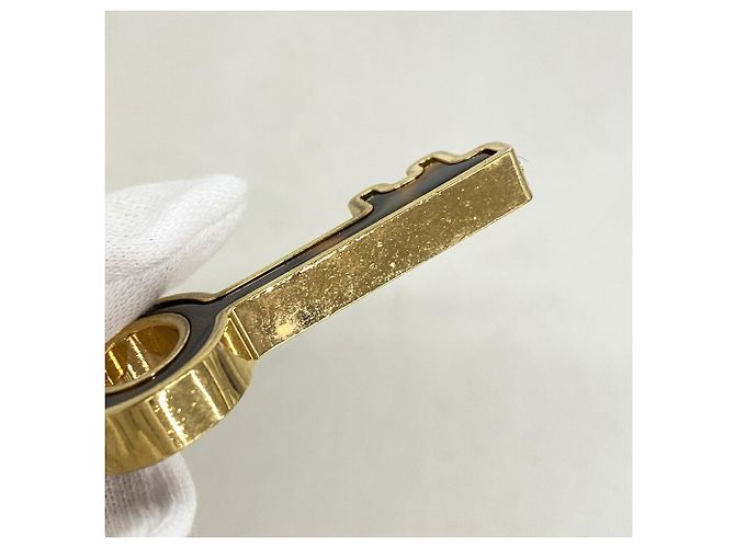 Portachiavi Louis Vuitton Portefeuille Confidence Marrone D'oro - vista 2