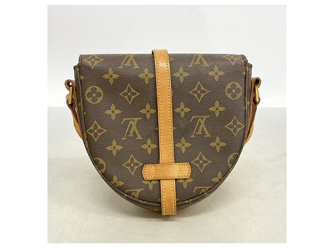 Bolsa de Ombro Louis Vuitton Monogram Chantilly PM Marrom - vista 14