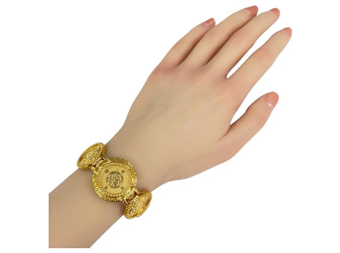 Versace Medusa Coin Quartz Armbanduhr - Ansicht 2