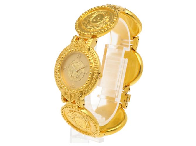 Versace Medusa Coin Quartz Armbanduhr - Ansicht 3