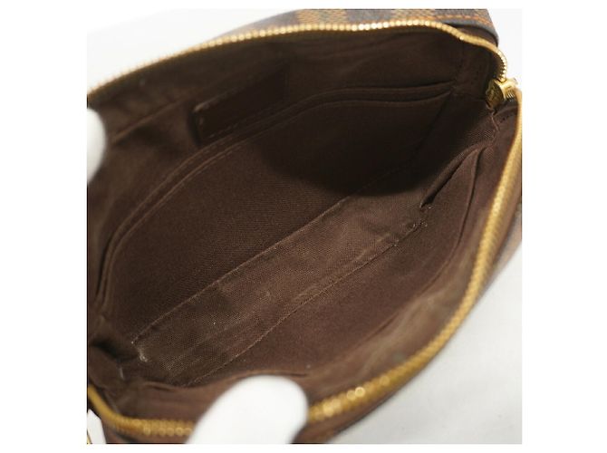 Borsa a pochette Louis Vuitton Damier Pochette Bi-Macao Damier ebene - vista 4