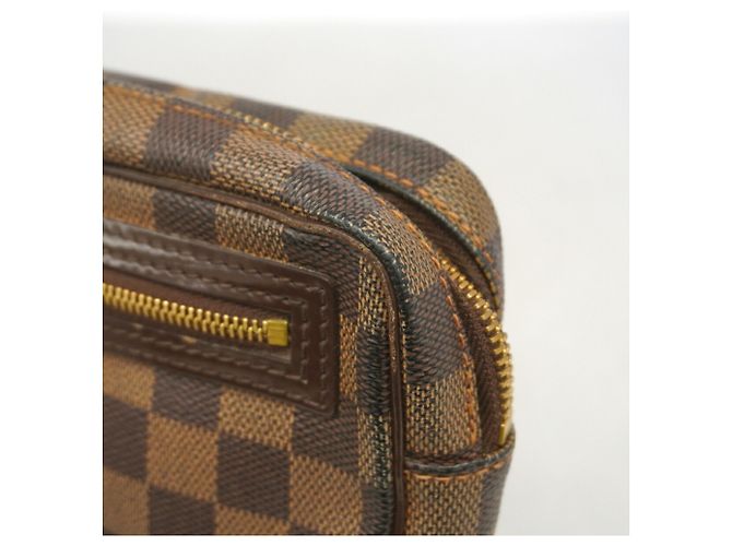 Borsa a pochette Louis Vuitton Damier Pochette Bi-Macao Damier ebene - vista 6