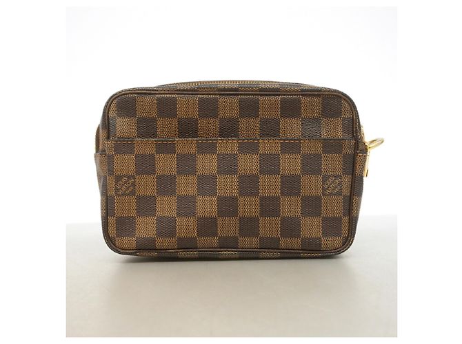 Borsa a pochette Louis Vuitton Damier Pochette Bi-Macao Damier ebene - vista 9