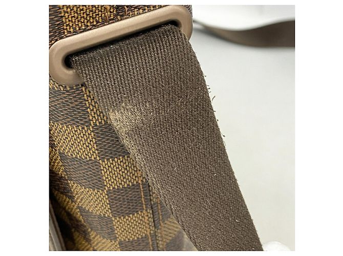 Borsa a tracolla Louis Vuitton Damier Brooklyn MM Damier ebene - vista 10