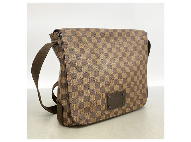 Borsa a tracolla Louis Vuitton Damier Brooklyn MM Damier ebene - vista 2