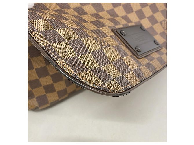 Borsa a tracolla Louis Vuitton Damier Brooklyn MM Damier ebene - vista 6