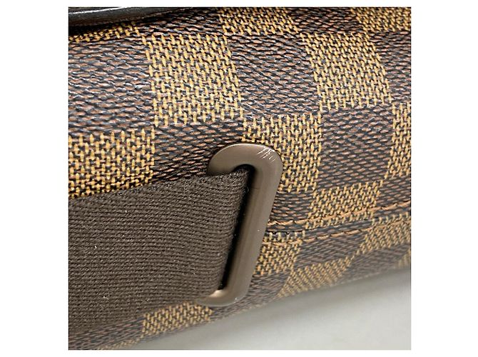 Borsa a tracolla Louis Vuitton Damier Brooklyn MM Damier ebene - vista 7