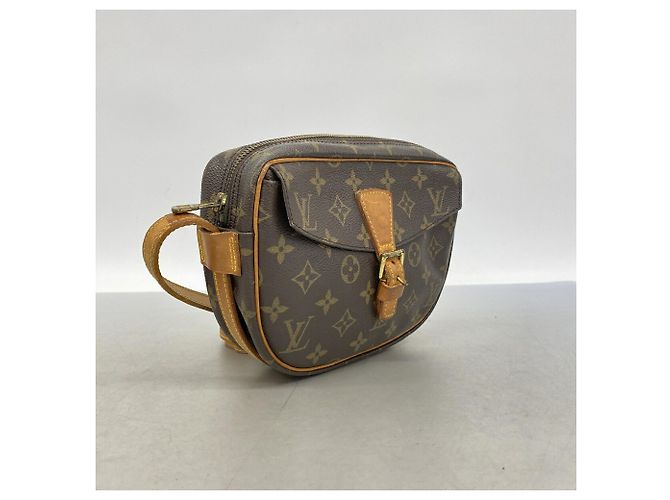 Borsa a tracolla Louis Vuitton Monogram Jeune Fille PM Marrone - vista 2