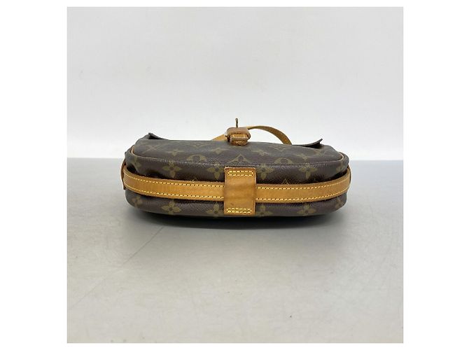 Borsa a tracolla Louis Vuitton Monogram Jeune Fille PM Marrone - vista 3