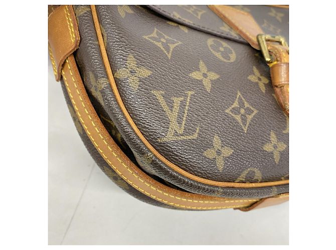 Borsa a tracolla Louis Vuitton Monogram Jeune Fille PM Marrone - vista 6