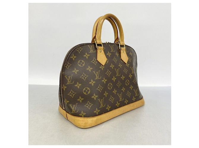 Borsa Louis Vuitton Alma Monogram Marrone - vista 2