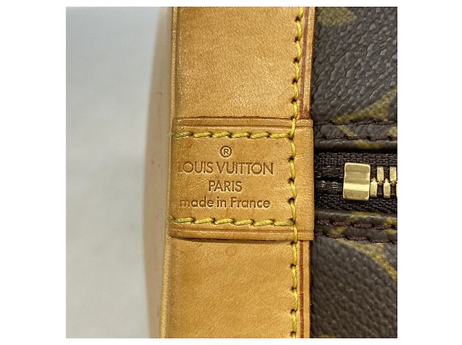 Borsa Louis Vuitton Alma Monogram Marrone - vista 5