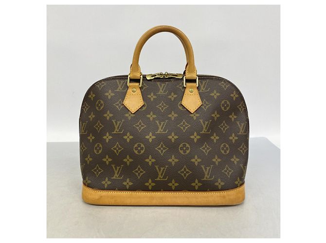 Borsa Louis Vuitton Alma Monogram Marrone - vista 9