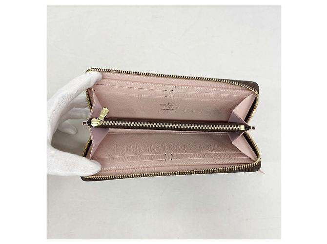 Louis Vuitton Monogram Portefeuille Clemence Long Wallet Rosa - vista 3