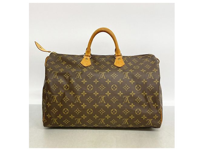 Louis Vuitton Monogram Speedy 40 Handtasche Braun - Ansicht 12