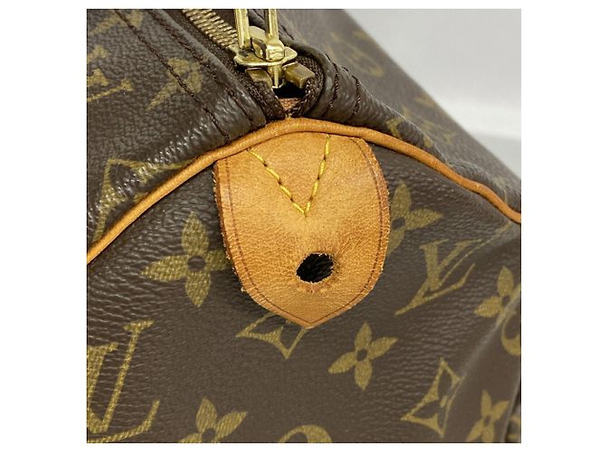 Louis Vuitton Monogram Speedy 40 Handtasche Braun - Ansicht 9